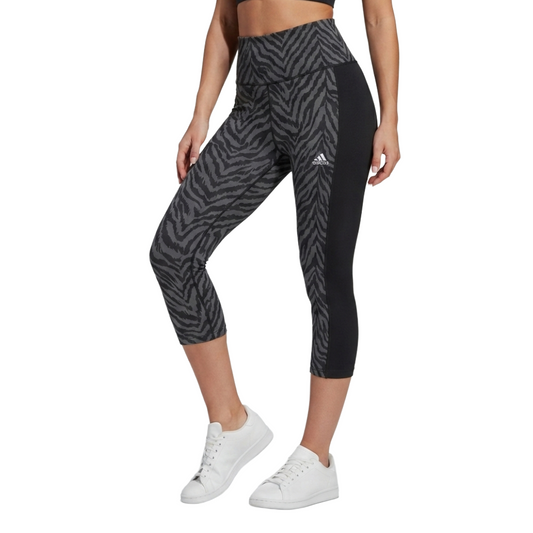 Adidas Zebra Capri Leggings