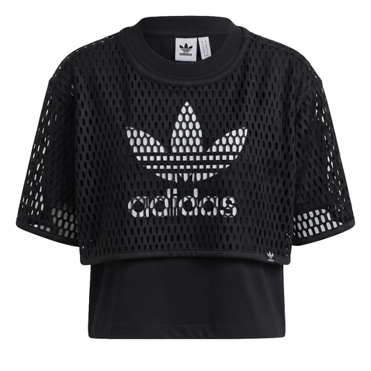 Adidas Women's Logo Mesh T-Shirt