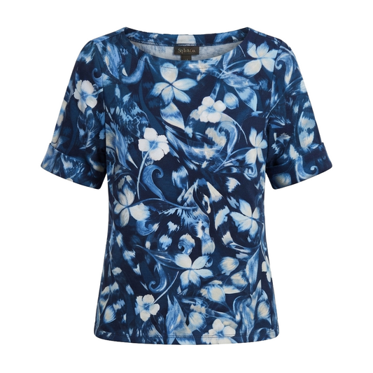 Style & Co Women's Floral Print Blouse